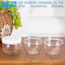 TJ-U Series 300g interesting and hot-selling color customizable wide mouth bowl shape high quality pet jar for facial mask